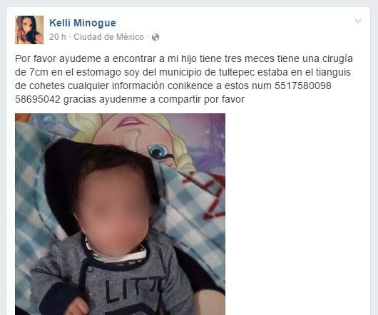 Muere bebé de tres meses en explosiones de Tultepec - bebétultepec