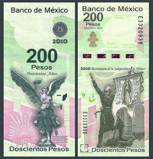 Personajes en los billetes de México - billetes-200