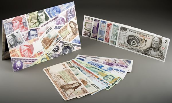 Personajes en los billetes de México