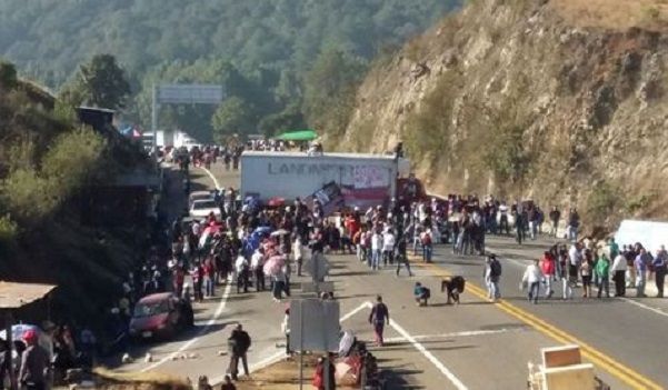 CNTE mantiene al menos siete bloqueos en Chiapas