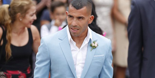 Carlos Tevez celebra su boda con un festejo de 4 días