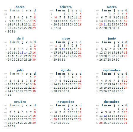 Los días feriados de 2017 - calendario-mexico-2017