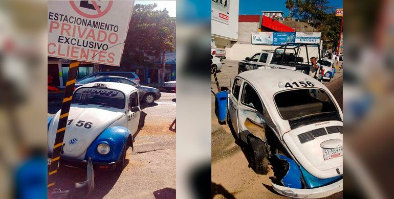 Carambola de diez autos deja dos lesionados en Acapulco - carambola_avenida_farallon_acapulco-1