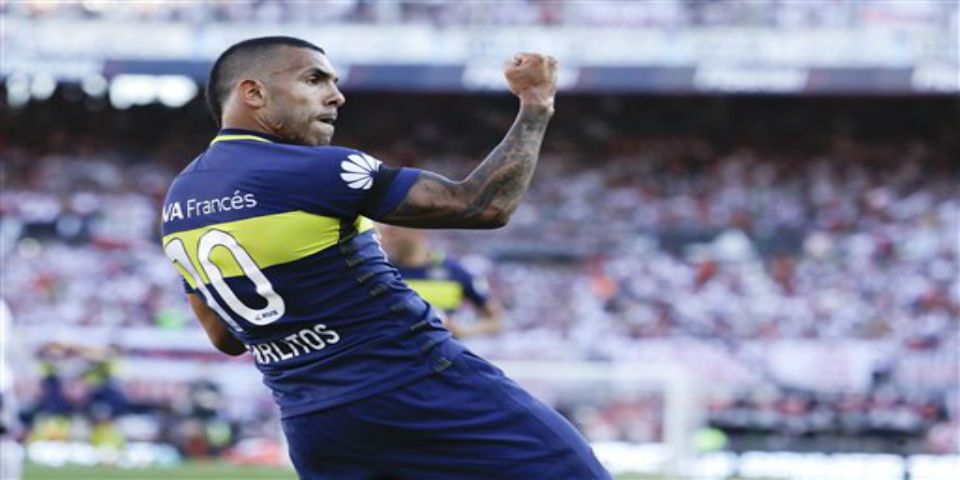 Tevez conquista el Monumental para Boca Tevez conquista el Monumental para Boca
