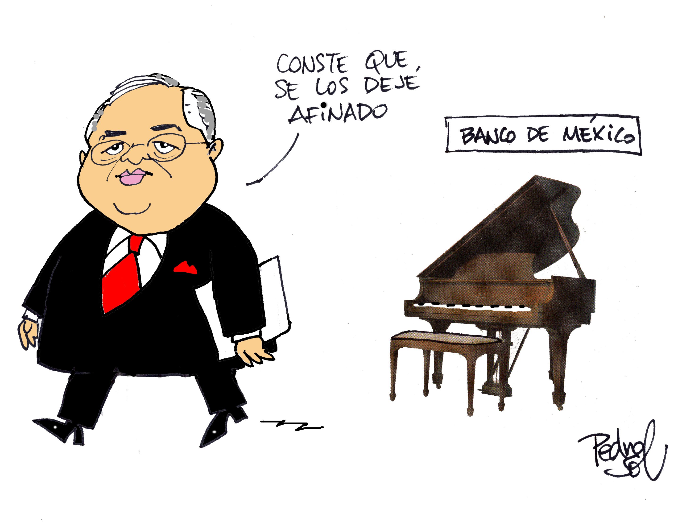 ¡Quema mucho el sol! Renuncia Carstens al Banco de México - carstens