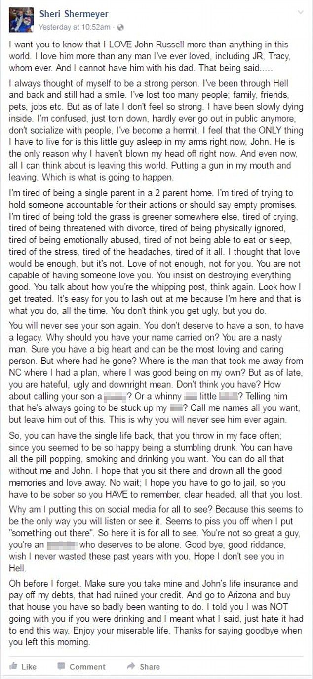 Mujer asesina a su bebé de un año de edad y se suicida - carta-pensilvania