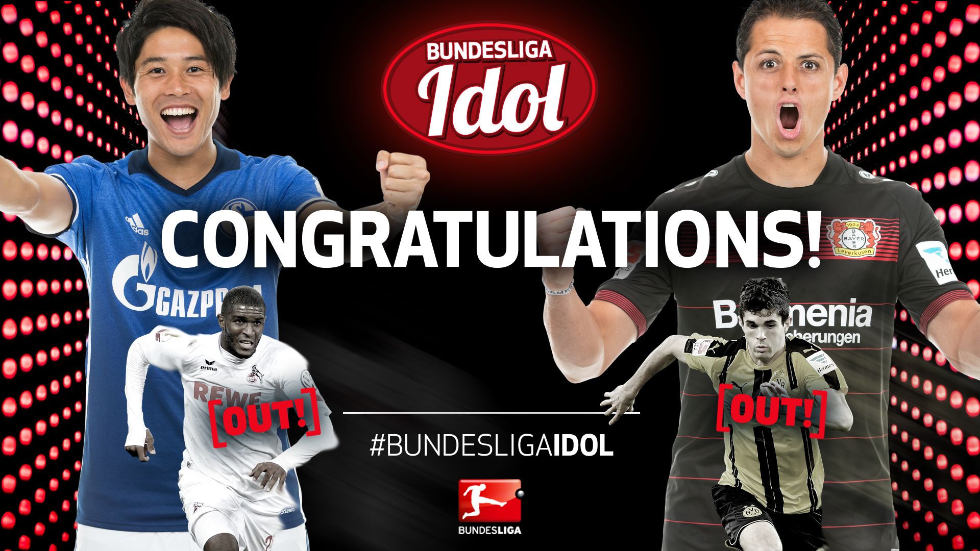 Chicharito semifinalista de ‘Ídolo de Bundesliga’ - chicharito-idolo