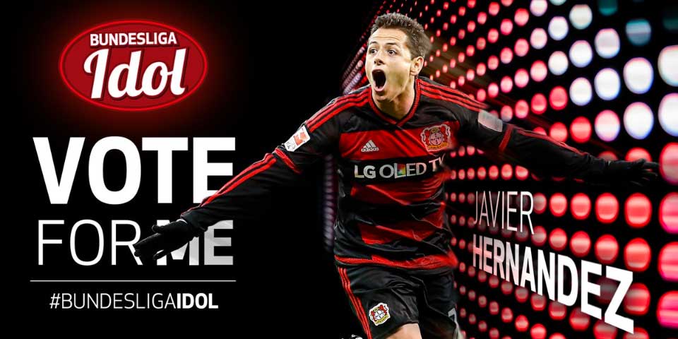 Chicharito semifinalista de ‘Ídolo de Bundesliga’