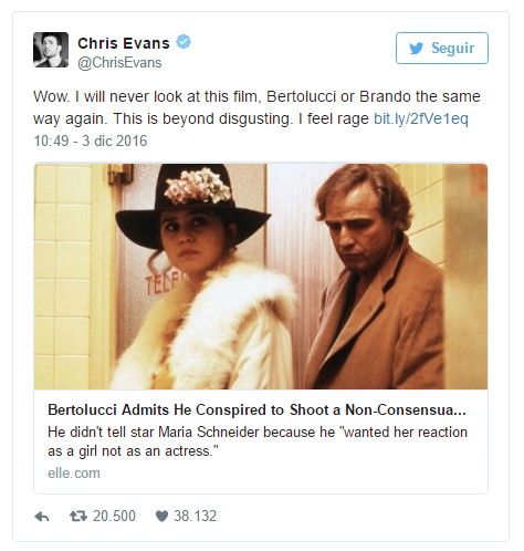 Escena de Marlon Brando indigna a famosos - chris-evans-I