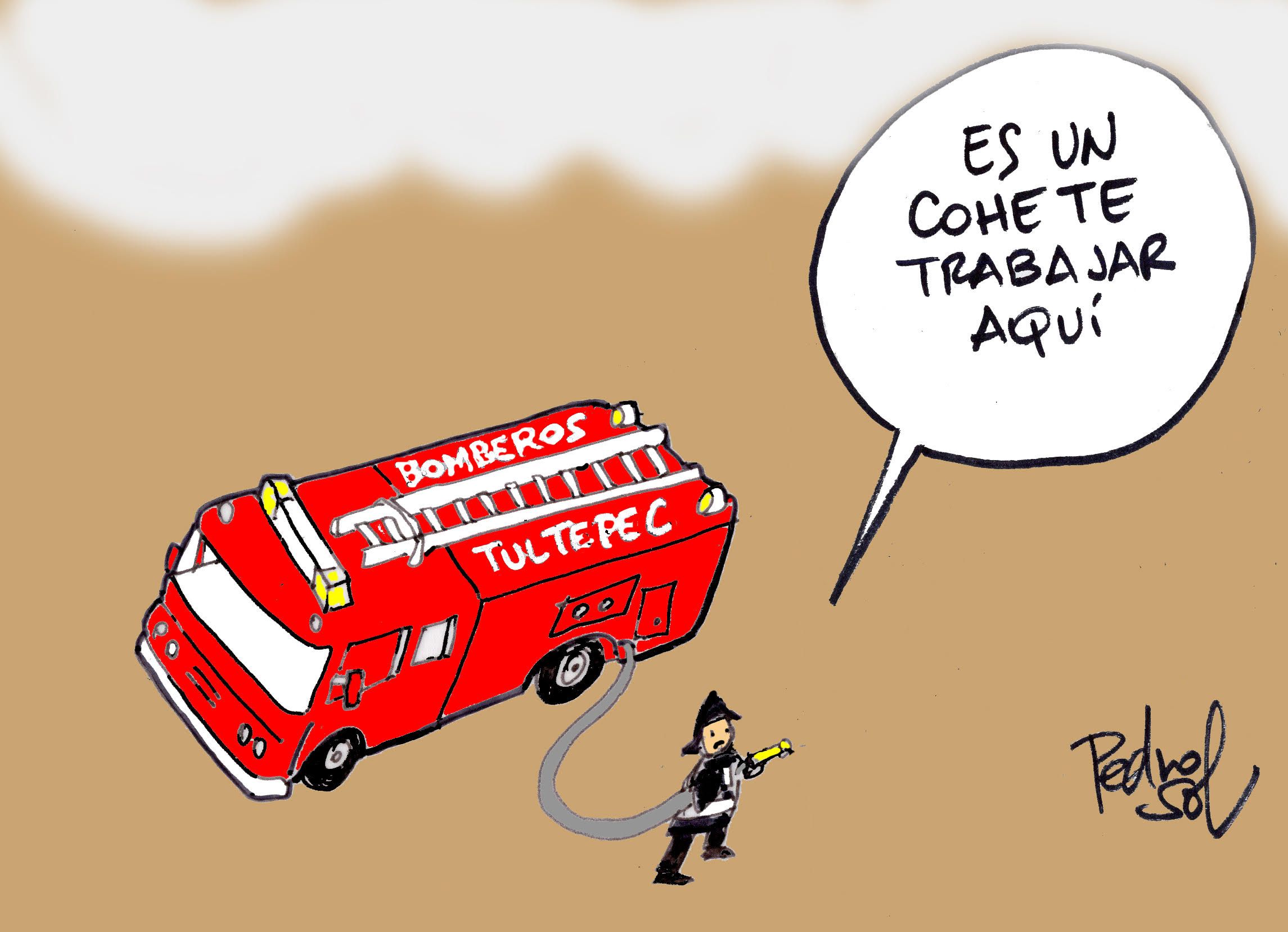 ¡Quema mucho el sol! Tragedia - cohete