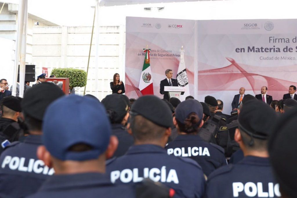 Firman convenio para regular seguridad privada - convenio-I-1024x684