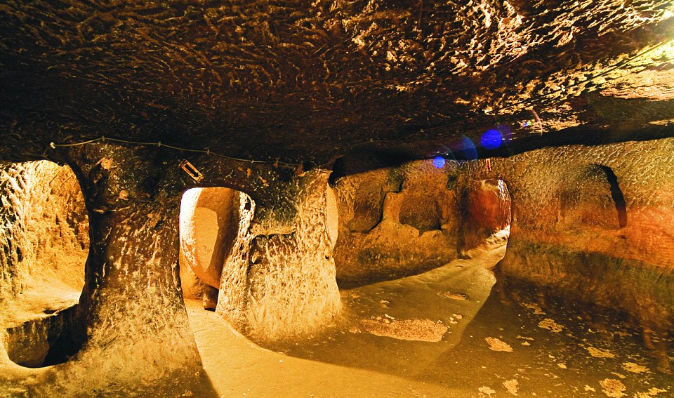 La ciudad subterránea de mil años de antigüedad en Turquía