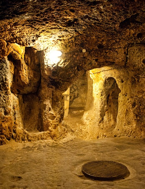 La ciudad subterránea de mil años de antigüedad en Turquía - derinkuyu-4
