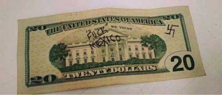 Mensajes ofensivos a mexicanos en dólares - dolar-2