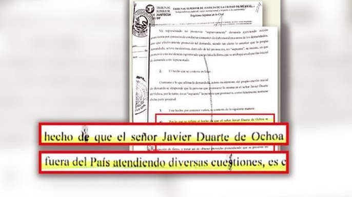 Javier Duarte abandonó el país en noviembre - duarte