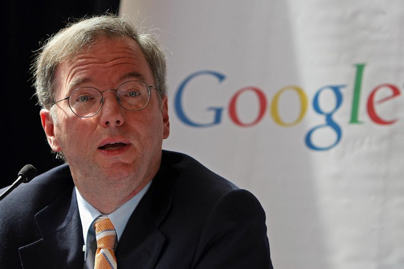 La entrevista de trabajo que sorprendió al presidente de Google - eric-schmidt-google