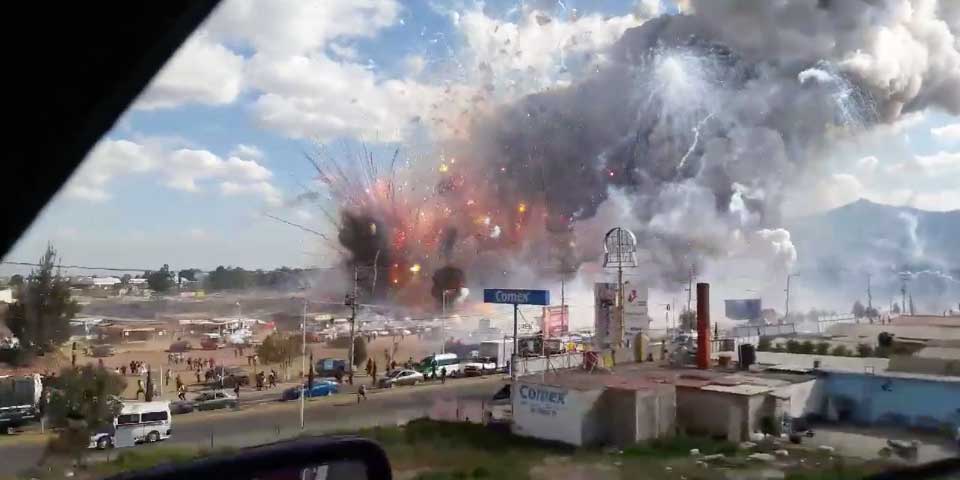 Galería: imágenes de la tragedia en Tultepec - explosion