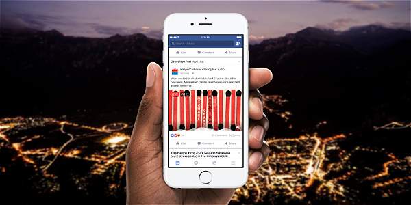 Facebook lanza Live Audios