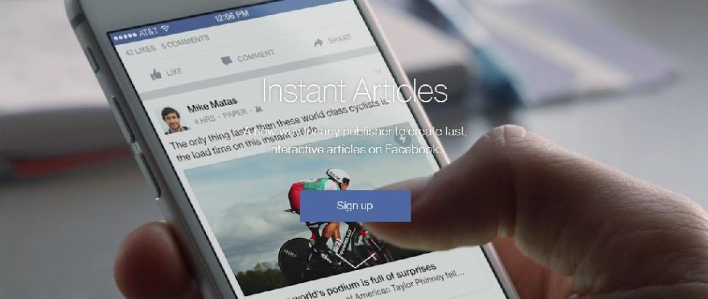 Facebook anuncia error en medición de métricas en Instant Articles - facebook-instant-articles-1024x433