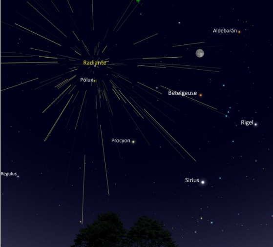 Lluvia de estrellas alcanzará su punto máximo el 13 de diciembre - geminidas