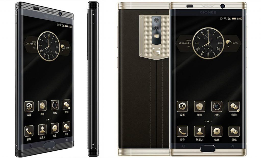 Presentan teléfono de lujo con batería que dura más de 24 horas - gionee-m2017-1024x622