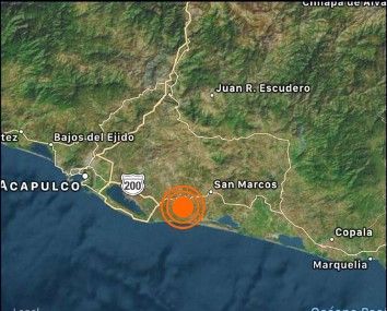 Registran sismo de 4.4 grados en Guerrero