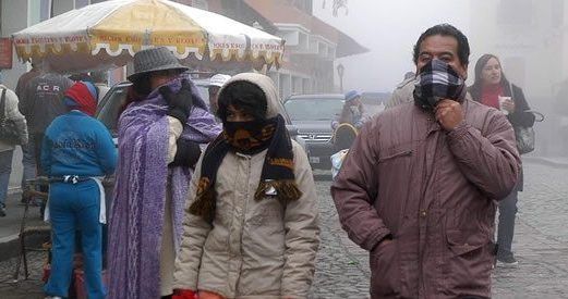 El Valle de México amanece con sensación térmica inferior a cero grados