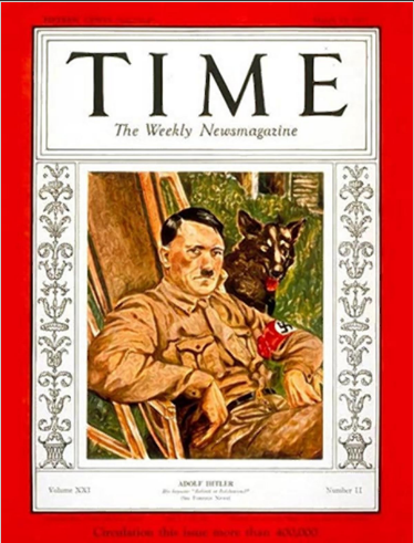Personajes polémicos en la portada de Time - hitler