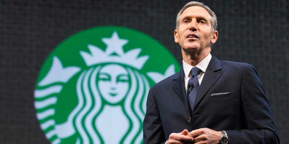 Howard Schultz deja de ser CEO de Starbucks