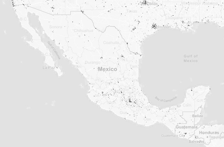 Crean mapa que registra la presencia humana en la Tierra Crean mapa que registra la presencia humana en la Tierra
