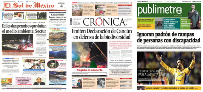 China y Donald Trump en las portadas de los periódicos - image-1