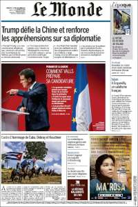 China y Donald Trump en las portadas de los periódicos - image-6