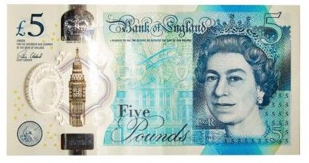 Los nominados al mejor billete del mundo - inglaterra
