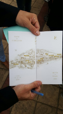 Carlos Tevez celebra su boda con un festejo de 4 días - invitazcion-tevez