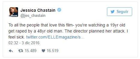 Escena de Marlon Brando indigna a famosos - jessica-chastain