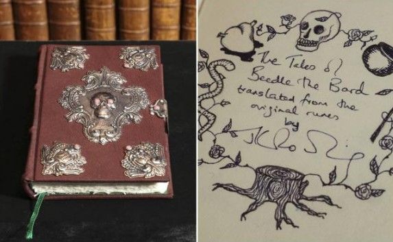 Subastan manuscrito hecho a mano por J.K. Rowling en más de 450 mil dólares - jk-rowling