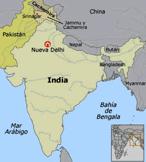 Pakistán volverá a proyectar películas de la India - kashmir-map_kashmir_spanish