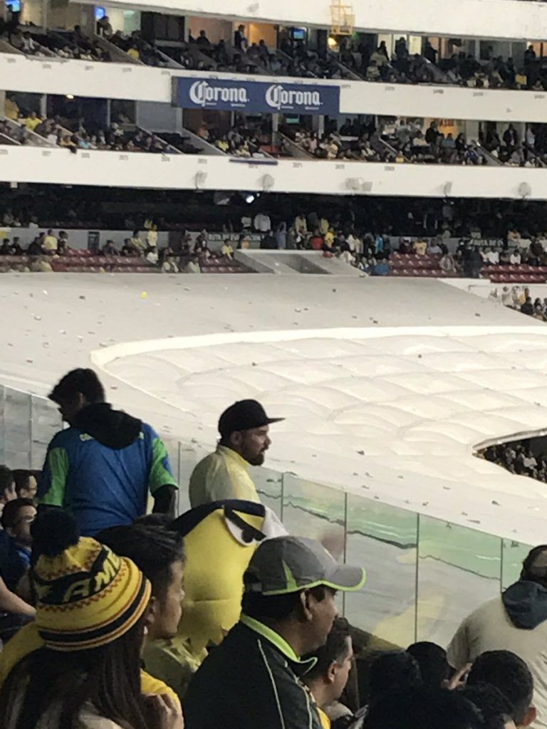 América rescata empate en el primer duelo de la final - laser-américa-3-768x1024