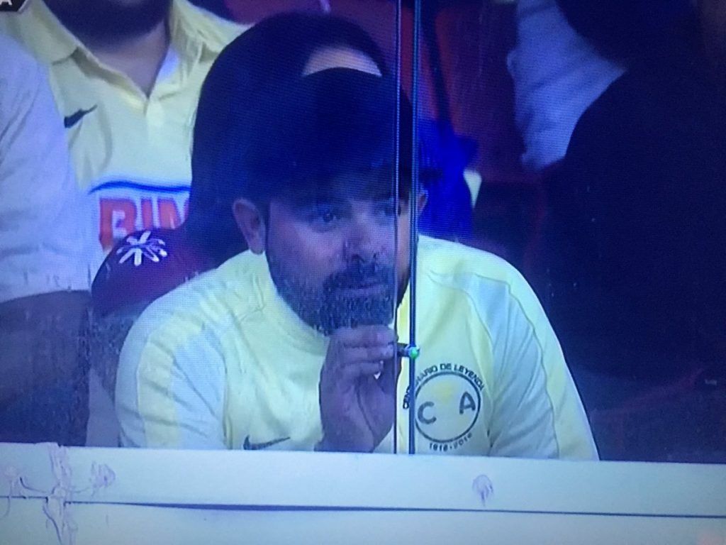 América rescata empate en el primer duelo de la final - laser-américa-4-1024x768