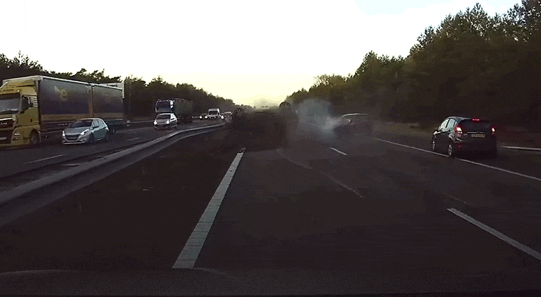 Video: vehículo autoconducido detecta accidente antes de que ocurra