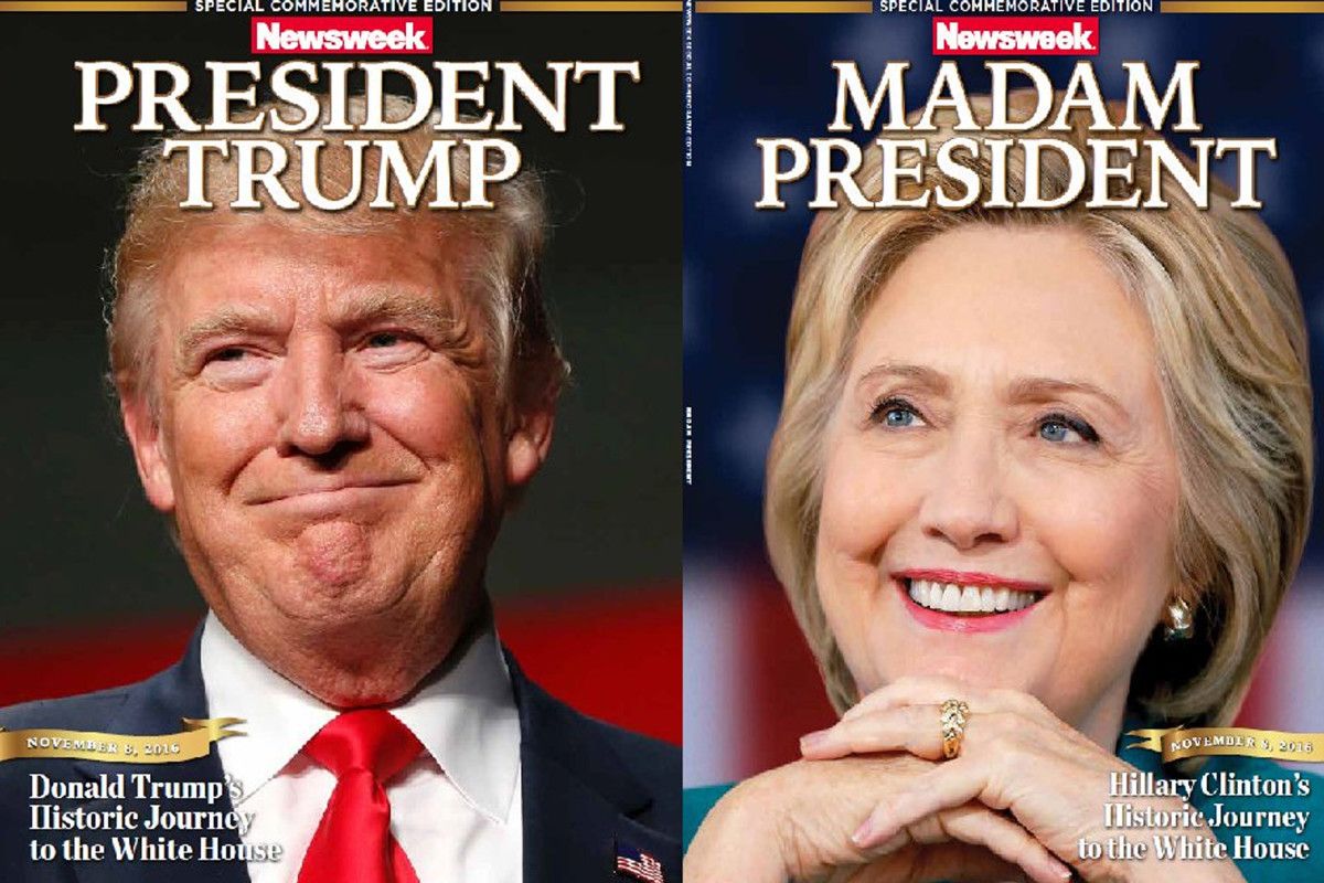Venden por eBay edición de Newsweek con Clinton como presidenta - madam-president