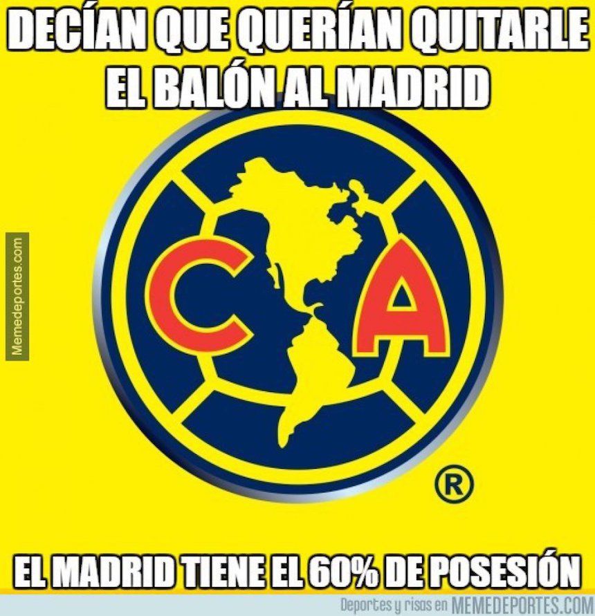 Los mejores memes del América vs Real Madrid - memes-america-10