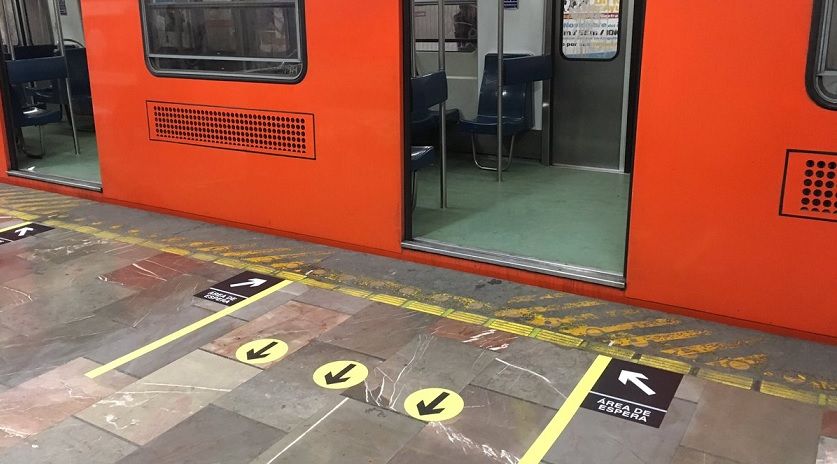 ‘Antes de entrar permita salir’, nuevo proyecto de movilidad en el Metro ‘Antes de entrar permita salir’, nuevo proyecto de movilidad en el Metro