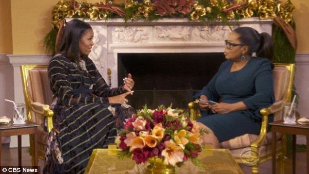 Michelle Obama arremete contra Trump en su última entrevista - michelle-obama-oprah-1