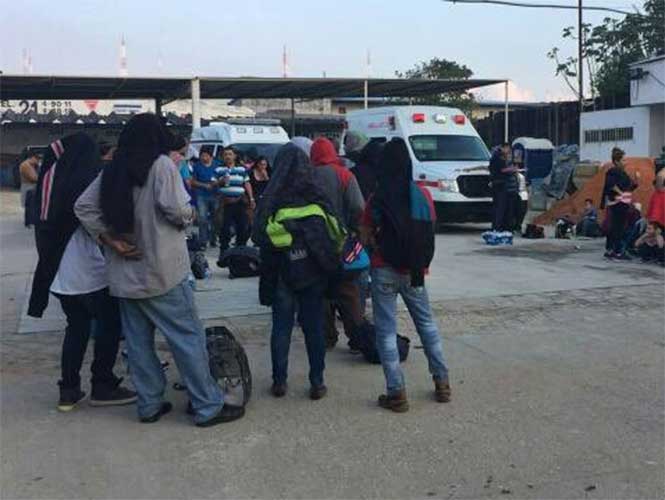 Rescatan a 110 migrantes en Veracruz - migrantes-centroamericanos-3