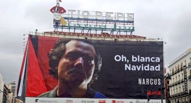Policía española responde a publicidad de Netflix