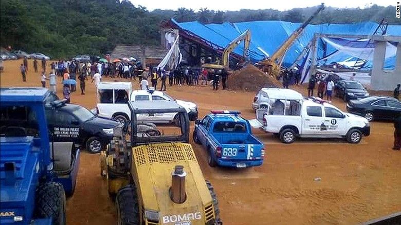 Techo de iglesia cae y mata a 160 personas en Nigeria - nigeria