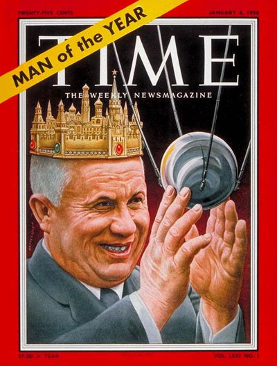 Personajes polémicos en la portada de Time - nikita-khrushev