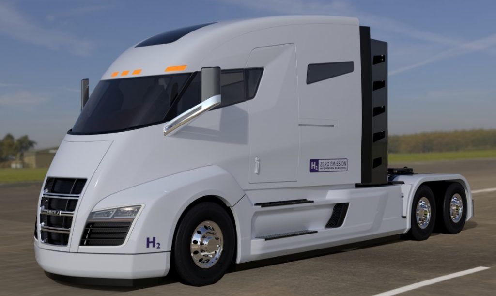 Nikola One, el camión de hidrógeno con autonomía de dos mil kilómetros - nikola-I-1024x611