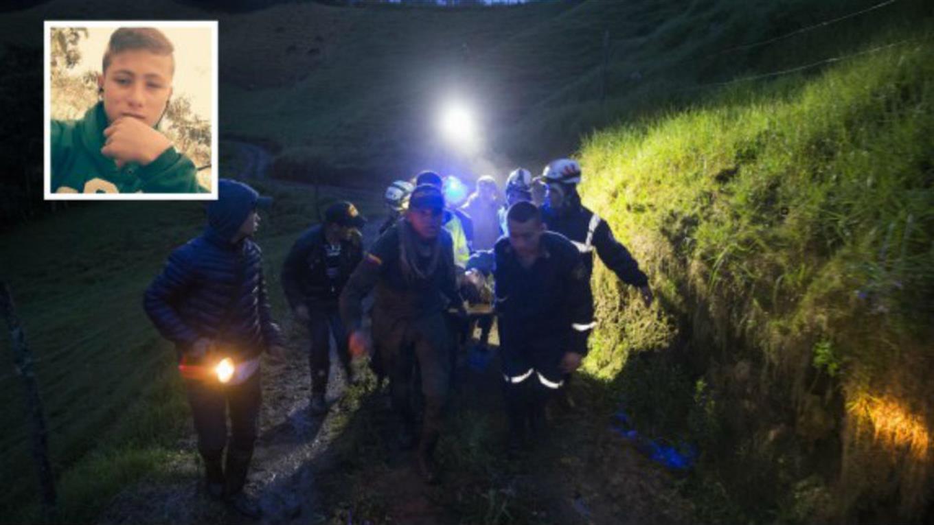 Revelan quién es el joven que ayudó a los rescatistas en Colombia - nino-chapecoense